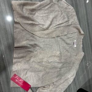 Xhilaration Beige Knit Cardigan